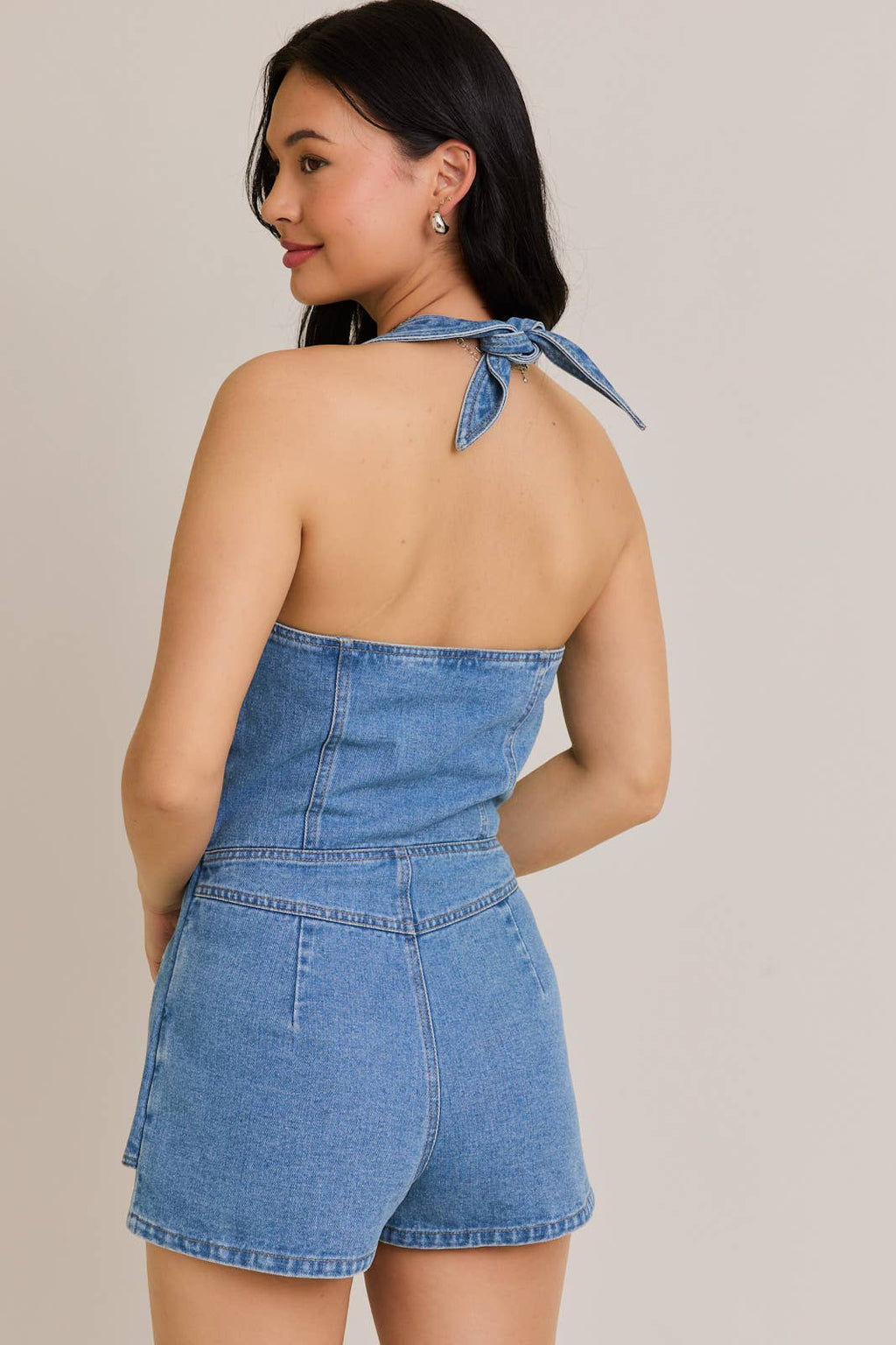 Blaire Denim Romper
