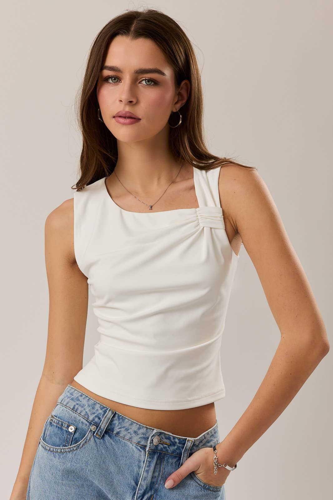 Zaya Asymmetrical Top