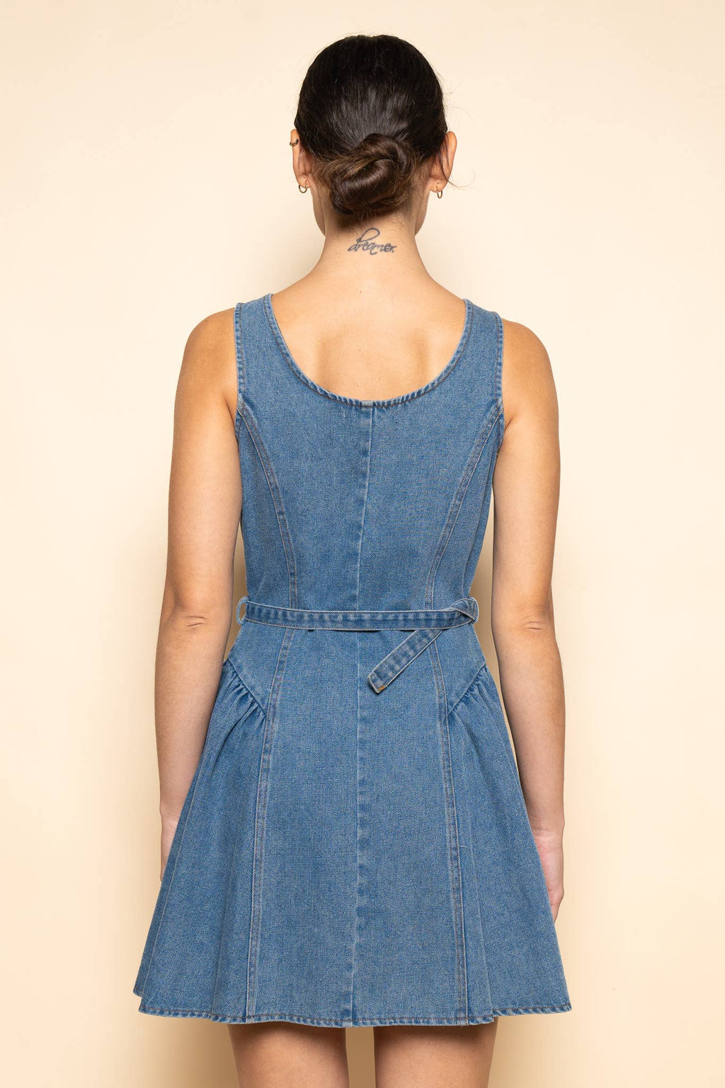 Willow Mini Denim Dress